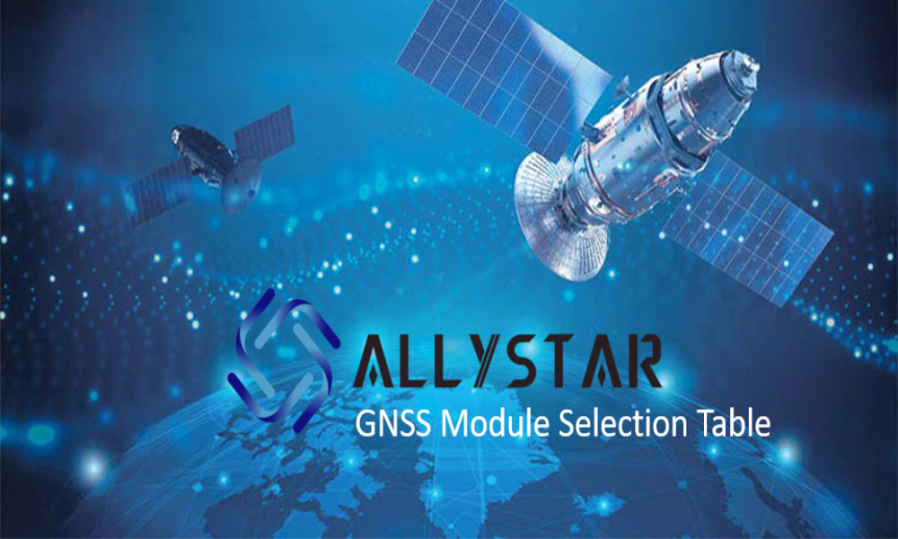 Allystar | Cross Table Módulos GNSS Pin-compatible